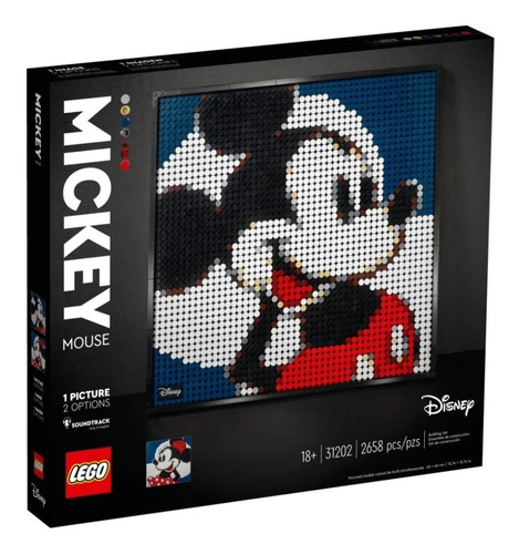 Set Lego Art Disney's Mickey Mouse 31202