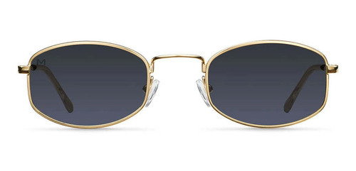 Lentes De Sol Meller - Suku Gold Carbon Color De La Lente Negro Color De La Varilla Dorado Color Del Armazón Dorado