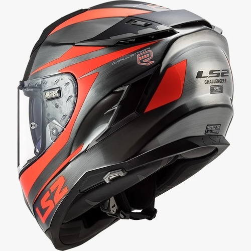 Imagen 2 de 6 de Casco Moto Integral Ls2 327 Cannon Jean Mas Pinlock Y Bolso