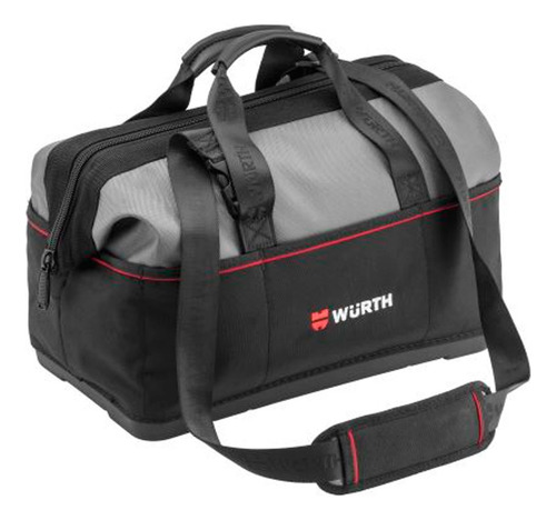 Bolso Portaherramientas Mano Wurth Bolsillo Externos Interno Color Gris / Negro