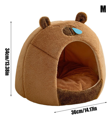 Cama Para Gatos, Cueva, Con Forma De Carpincho, Casa Para Ca