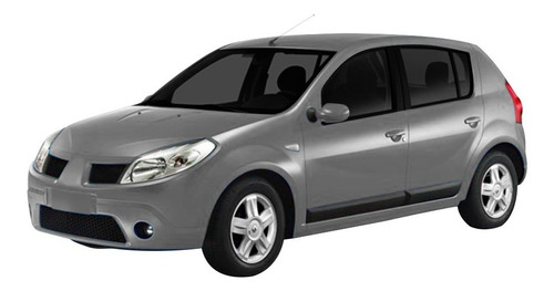 Kit Faro Auxiliar Para Sandero 2008 2009 2010 2011 Led Drl
