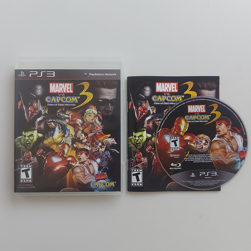 Marvel Vs Capcom 3 Ps3 Físico Original Pronta Entrega + Nf