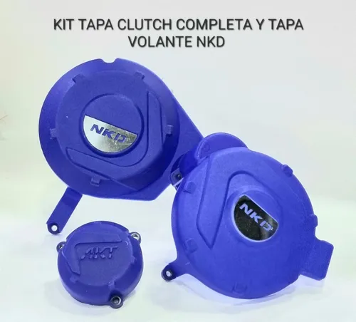 Kit Protector Tapa Clutch Y Tapa Volante Lujo Akt Nkd 125/sl