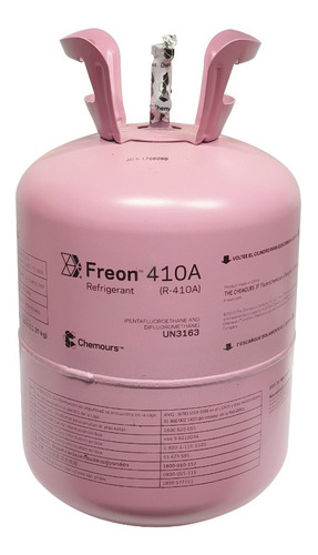 Garrafa Gas Refrigerante R-410 A -dupont - Chemours 11.3kg