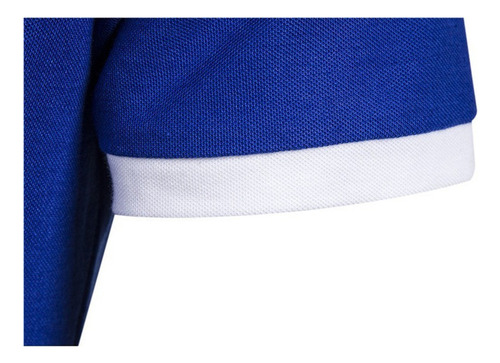 Camisa Bordada De Algodão Elástico De Tamanho Grande Leisure