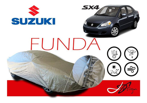 Cubre Gruesa Broche Eua Suzuki Sx-4 Sedan 2008-14