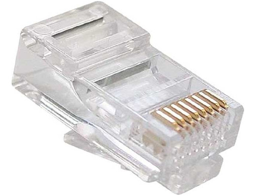 Conectores Rj45 Cat6 De 8 Contactos (20 Unidades)