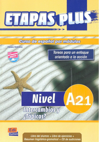 Etapas Plus A2.1 - Libro Del Alumno (libro Original)