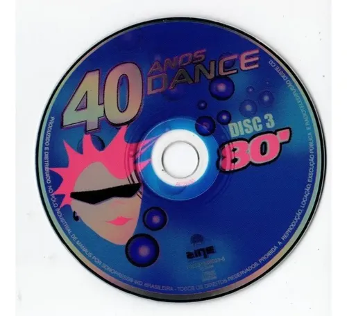 Box 4 Cd's Eletrônico 40 Anos Dance 60' 70' 80' 90' | MercadoLivre