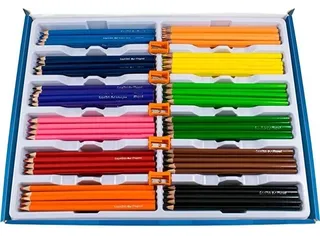 Lápices Peps Triángulos De Color Maped Color' School Pack, C