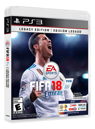 Fifa 18 Legacy Edition Ps3 Física