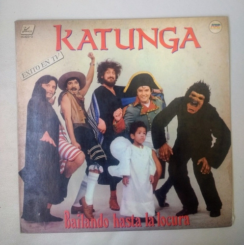 Vinilo Original Katunga Bailando Hasta La Locura 1982