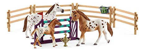 Schleich Horse Club, Juego De 11 Piezas, Juguetes De Caballo