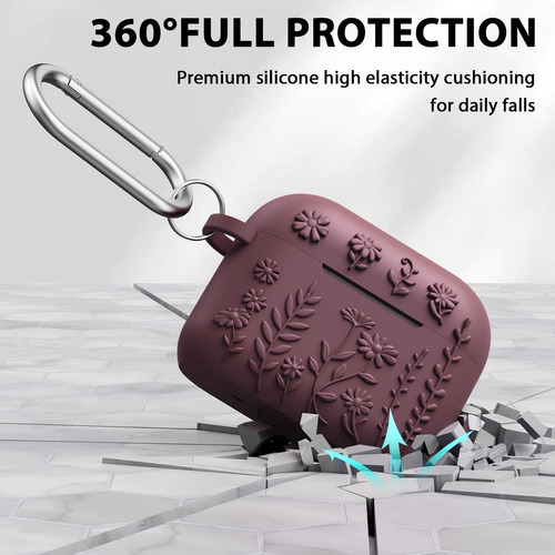 Funda Airspo Airpod Pro De Silicona De Segunda Generación