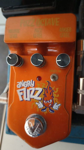Visual Sound Angry Fuzz Octavador Naranja Oscuro (Usado)