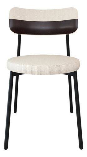 Cadeira Kyta Fixa Com 4 Pés 50 X 44,7 X 83,8 Cm Com 4 Eb