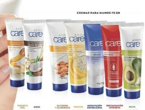Crema Para Manos Avon Care C/ Banana Revitalizante Banana