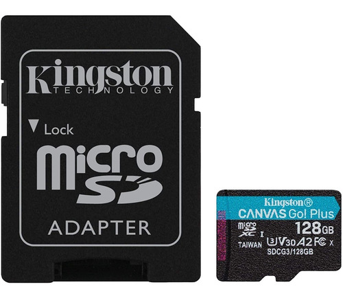 Imagen 6 de 7 de Memoria Micro Sd 128gb Kingston Canvas Sdcg3 170mb/s Negro