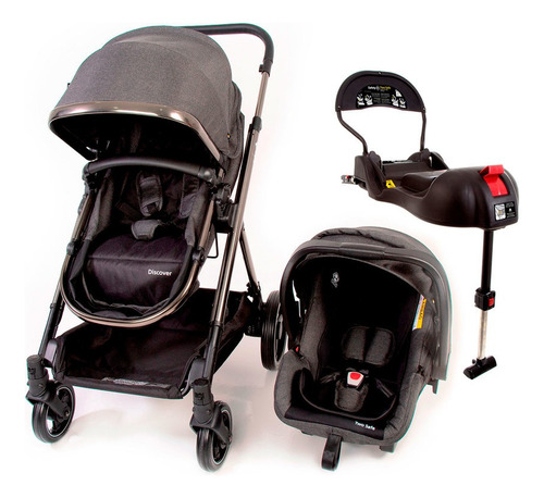 Travel System Discover Trio Isofix Grey Safety 1st