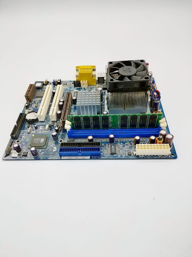Tarjeta Madre Asrock K7s41gx Amd Zócalo 462 Agp 2x Lan Sonid