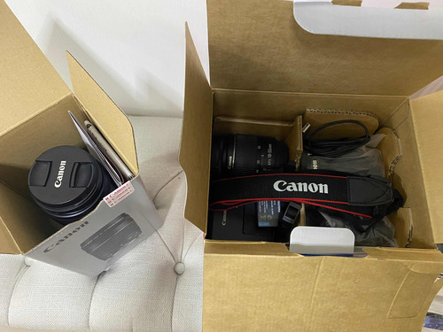 Cámara Canon Reflex Eos T5 Kit Completo Incluye 2 Objetivos 