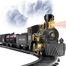 Comprar Tren De Juguete Con Motor De Locomotora De Vapor Y Pistas