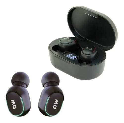 Imagen 2 de 6 de Auricular Inalambricos Daewoo Sprint Pro Bluetooth Tws Black