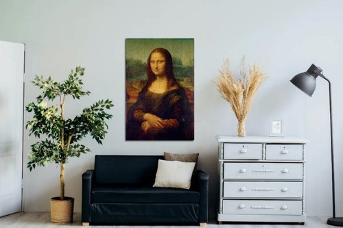 Cuadro La Mona Lisa, Lienzo De Canvas, Leonardo Da Vinci 