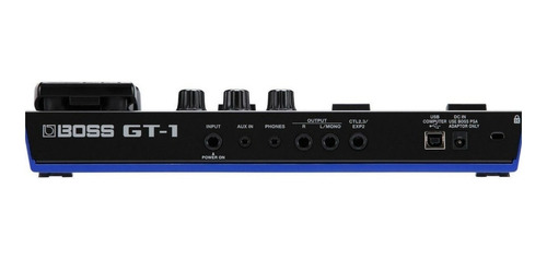 Imagen 3 de 3 de Pedal de efecto Boss Guitar Effects Processor GT-1 negro
