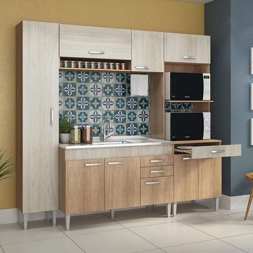 Imagen 3 de 8 de Multiuso Cocina Reversible Alacena Para Horno Y Microondas