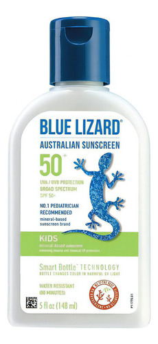 Blue Lizard Protector Solar Kids Con Óxido Zinc Crema Spf 50