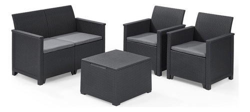 Juego De Terraza Jardin Elodie Keter