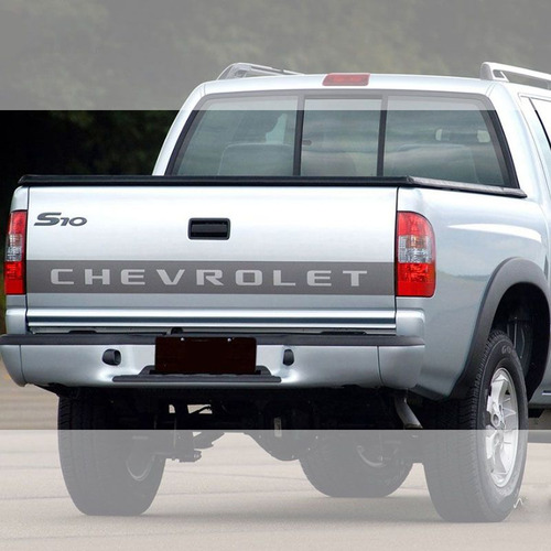 Adesivo Chevrolet Para Tampa Traseira Chevrolet S10 Rodeio