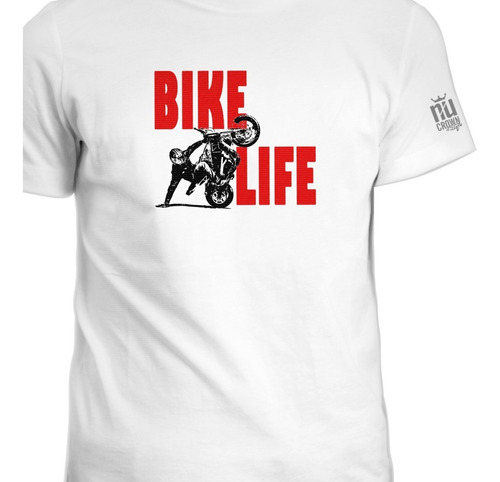 Camisetas Estampada Bike Life Bicicleta Moto Stunt Inp Ink