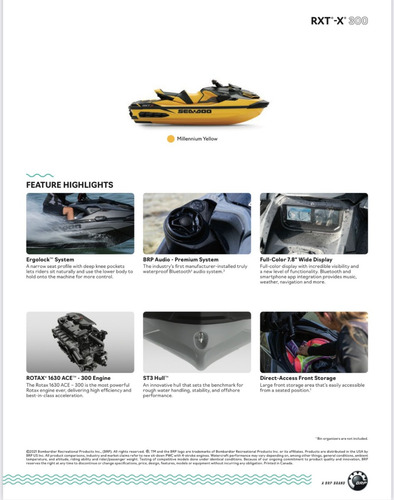 Imagen 7 de 7 de Sea Doo Rxtx 300 2022