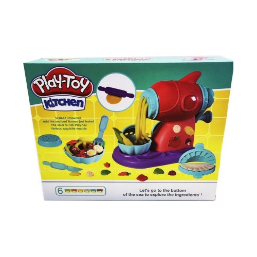 Set Para Modelar De Plastilina Juguete Play Toy Kitchen