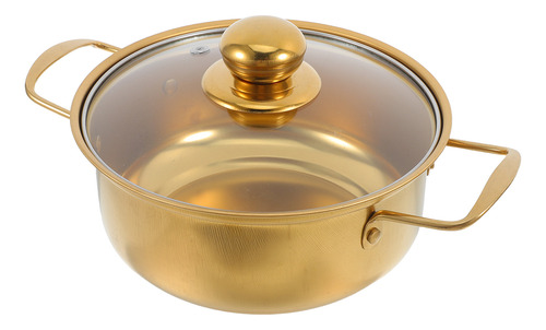 Olla De Sopa De Acero Inoxidable Con Tapa De Vidrio, Olla Do