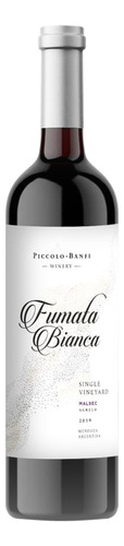 Vino Tinto Fumata Bianca Malbec Single Vineyard 750 Ml