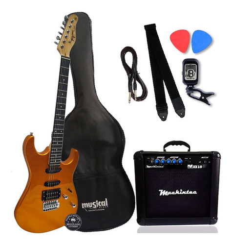 Imagem 1 de 10 de Guitarra Tagima Elétrica Tg510 Kit Amplificador + Acessórios