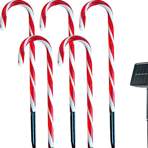 Lámparas Led De Navidad Adornos Luces De Energía Solar De