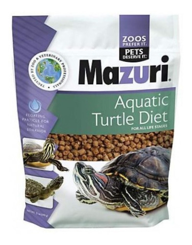 Mazuri Aquatic Turtle 340g Alimento De Tortuga Acuatica