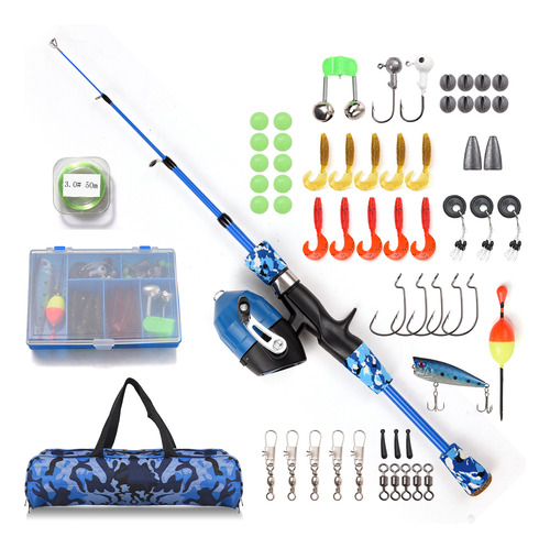 Spinning Rod Lures Rod Spincast Fishing, Carrete Completo Pa