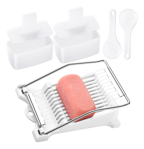 Kit Para Hacer Musubi De Carne, 2 Moldes Antiadherentes Y R.