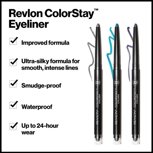 Revlon Colorstay Eyeliner Pencil Crayon Contour, Delineador