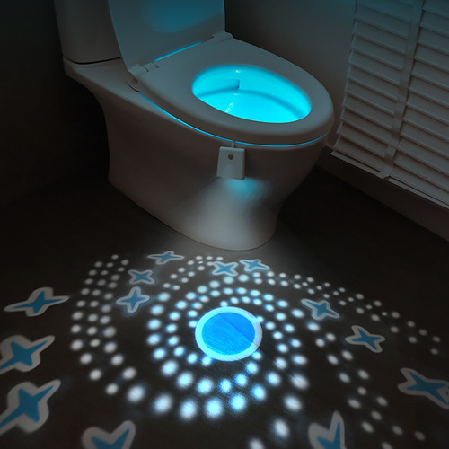 Luz Nocturna Para Inodoro Con Sensor De Movimiento, Lámpara
