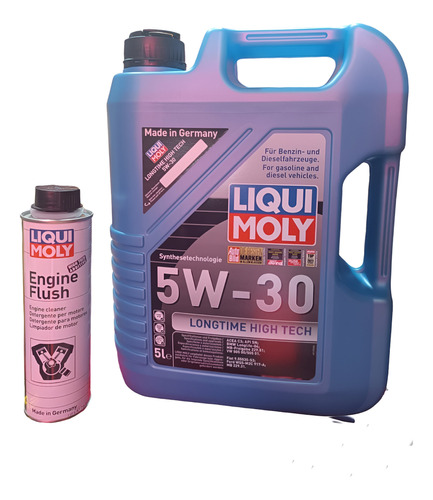 Liqui Moly 5w30 High Tech 5l 10.000km+ Lavado Motor 300ml