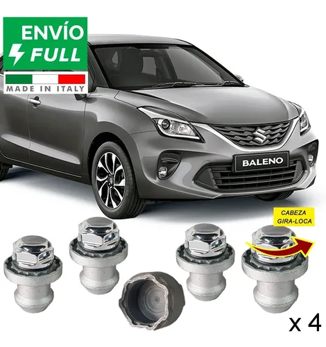 comprar Kit 4 Tuercas Seguridad 12 X 1.5  Nuevo Suzuki Baleno  - Ful