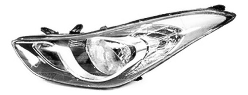 Optico Izquierdo Para Hyundai Elantra Md 1.6 2012 2014