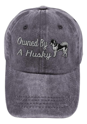 Sombrero Lavado Vintage Propiedad De Un Husky Siberiano B...